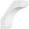 Ekena Millwork 5"W x 14"D x 14"H Standard Legacy Architectural Grade PVC Knee Brace BRCP05X14X14LGY - alternate 1